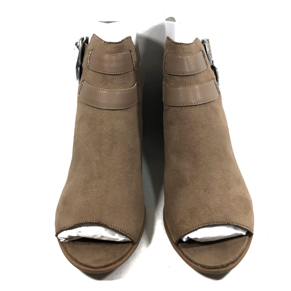 Women's Pablo Western Tan Open Toe Boot, Size 8 - Picture 7 of 7